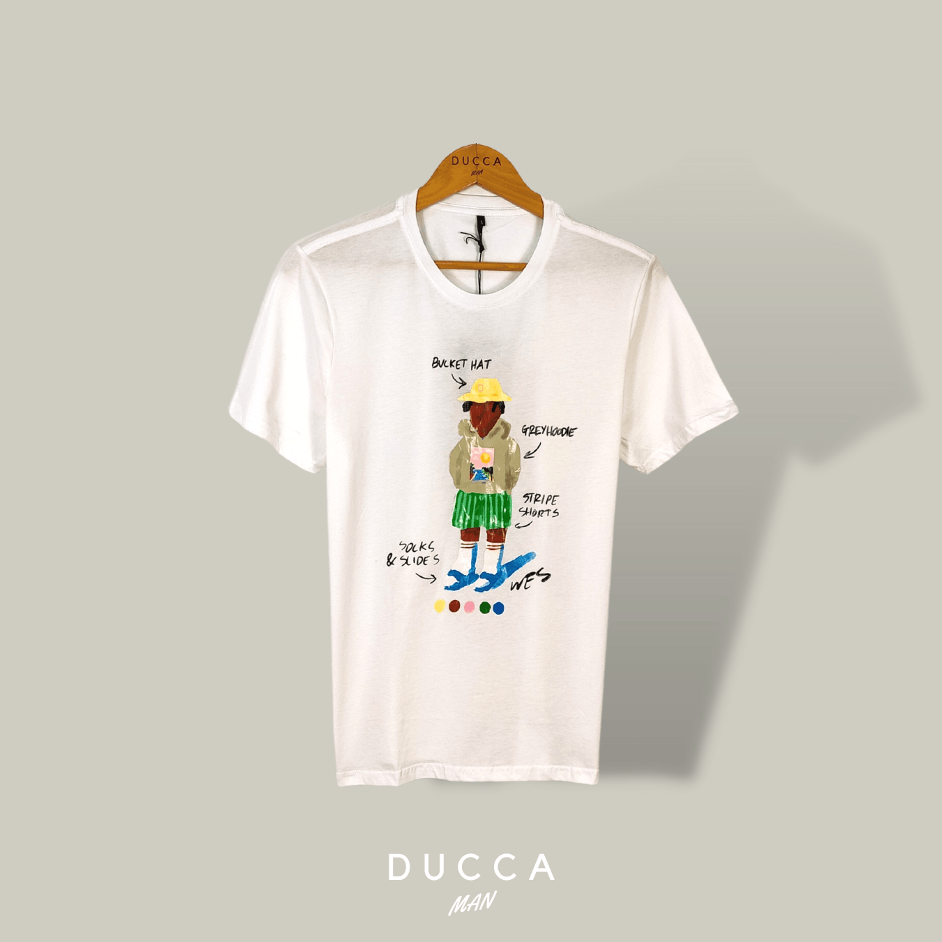 Camiseta Baker´s Poolside Chic - DUCCA M / Negro DUCCA
