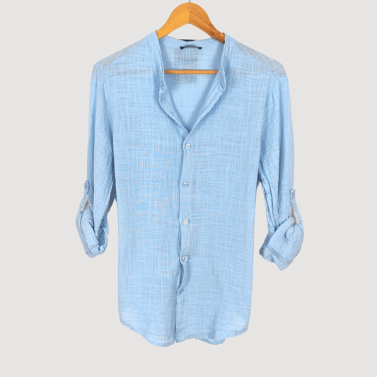 Camisa FIXMAN Cuello Mao - DUCCA XXL / Blanco DUCCA