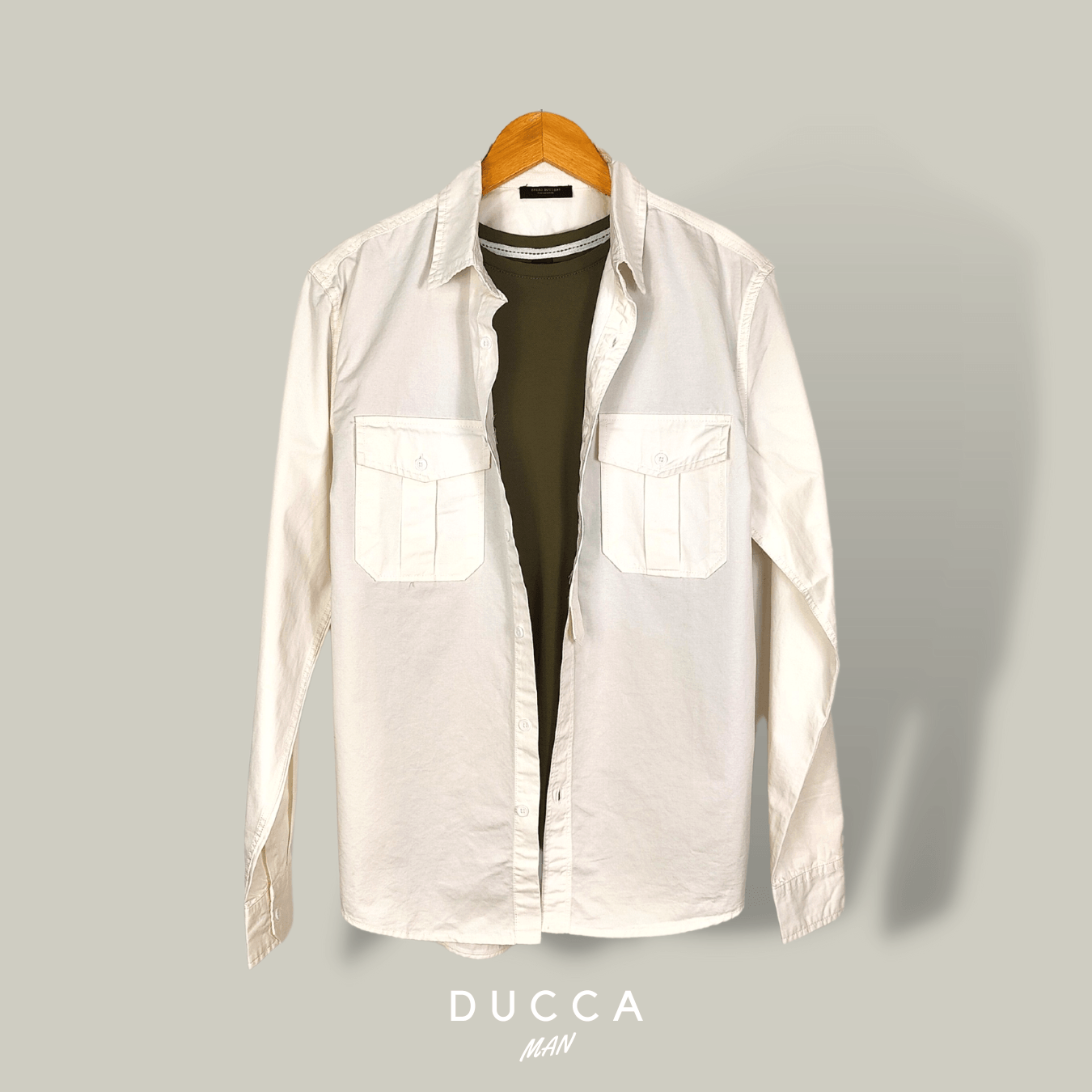 Sobrecamisa Fina B.Buttons - DUCCA S / Verde DUCCA
