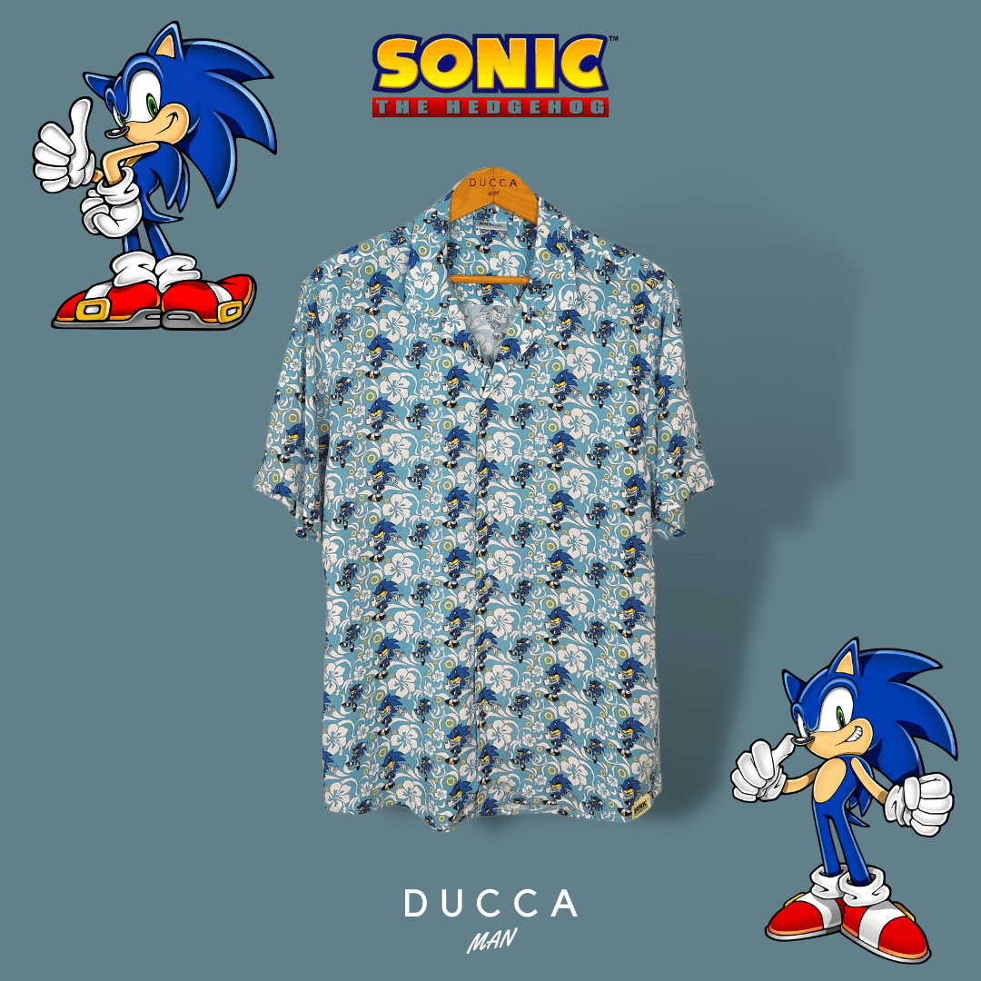 Camisa Hawaiana Sonic - DUCCA Camisas Hawaianas S DUCCA