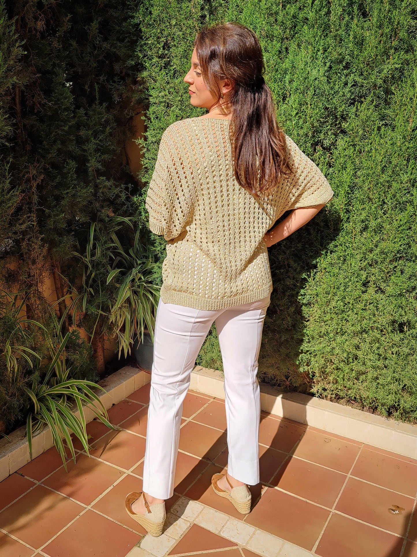 Blusa Brillo Dorado - DUCCA Default Title DUCCA