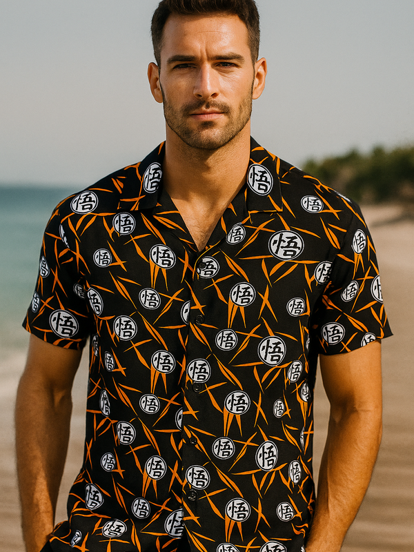 Hawaiana Dragon Ball Z – ¡Luce tu Ki con Estilo!