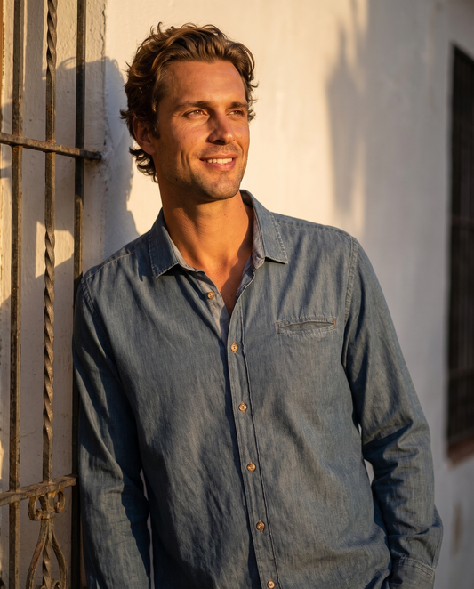 Camisa Denim Cuerno
