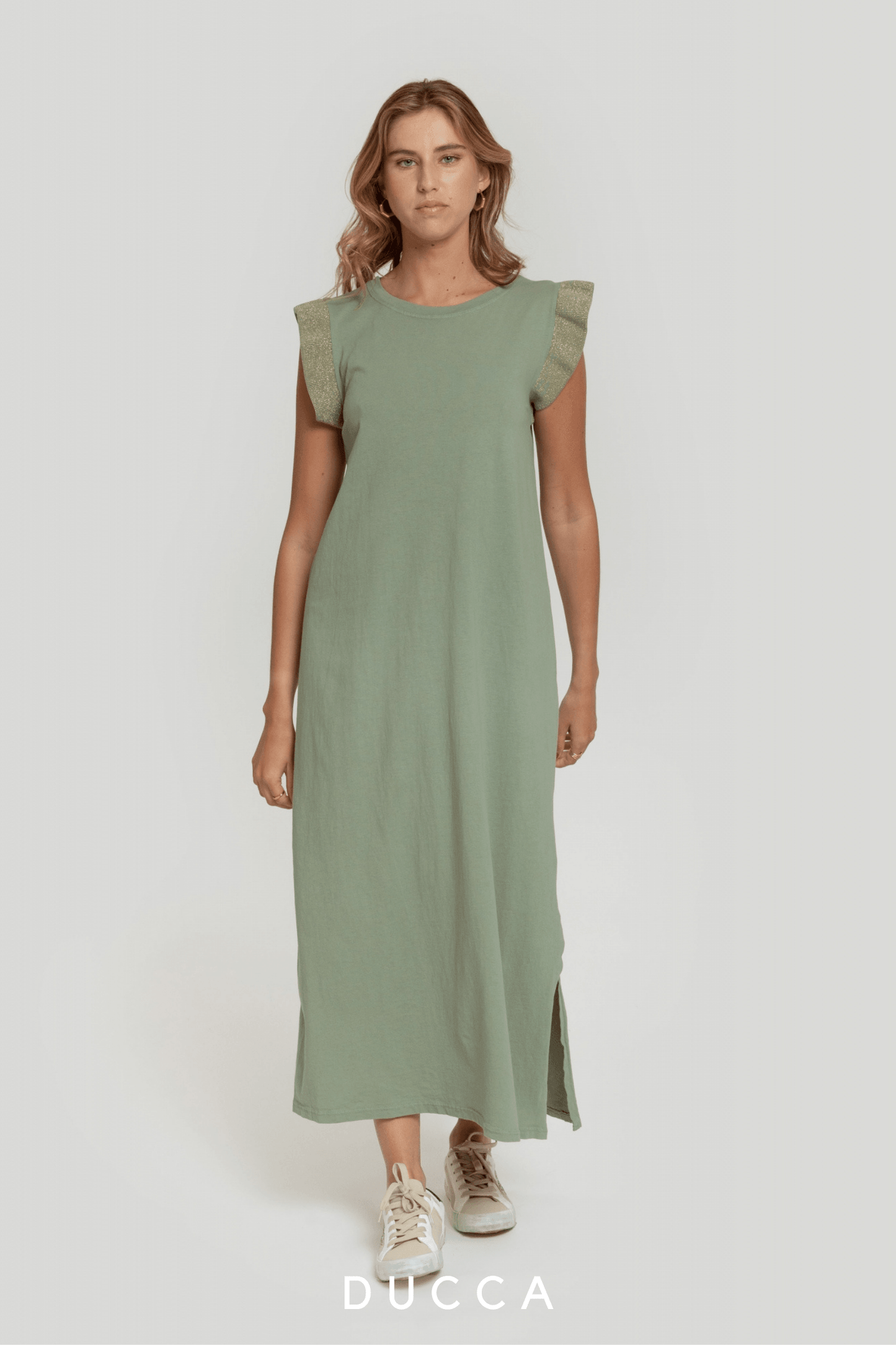 Vestido Eleganza Effortless Verde - DUCCA