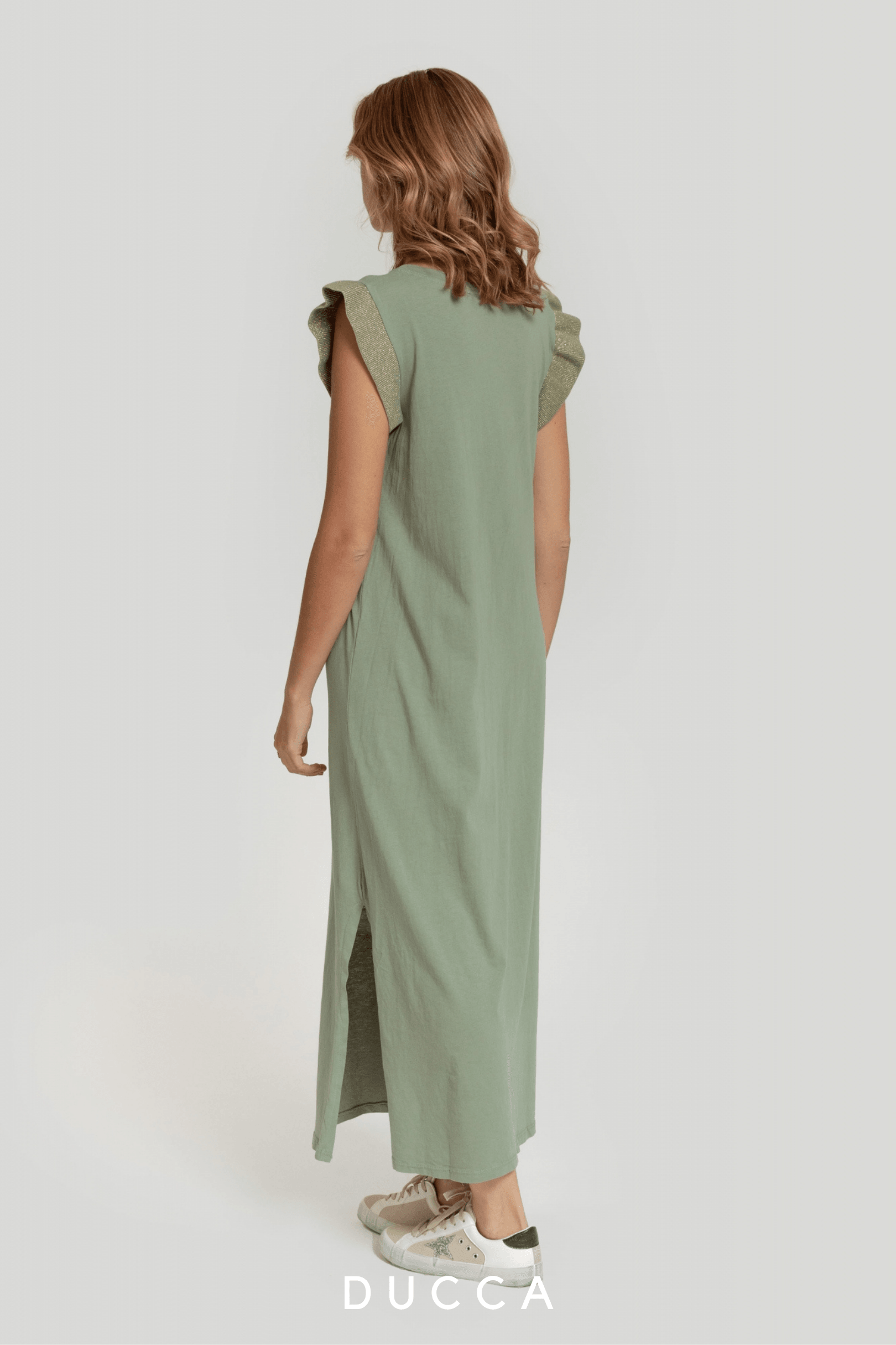 Vestido Eleganza Effortless Verde - DUCCA