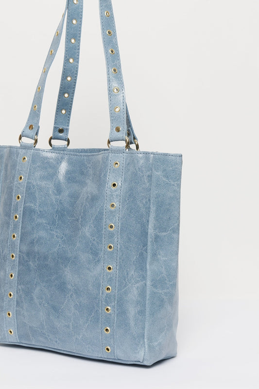 Bolso Elegancia Shopper Azul