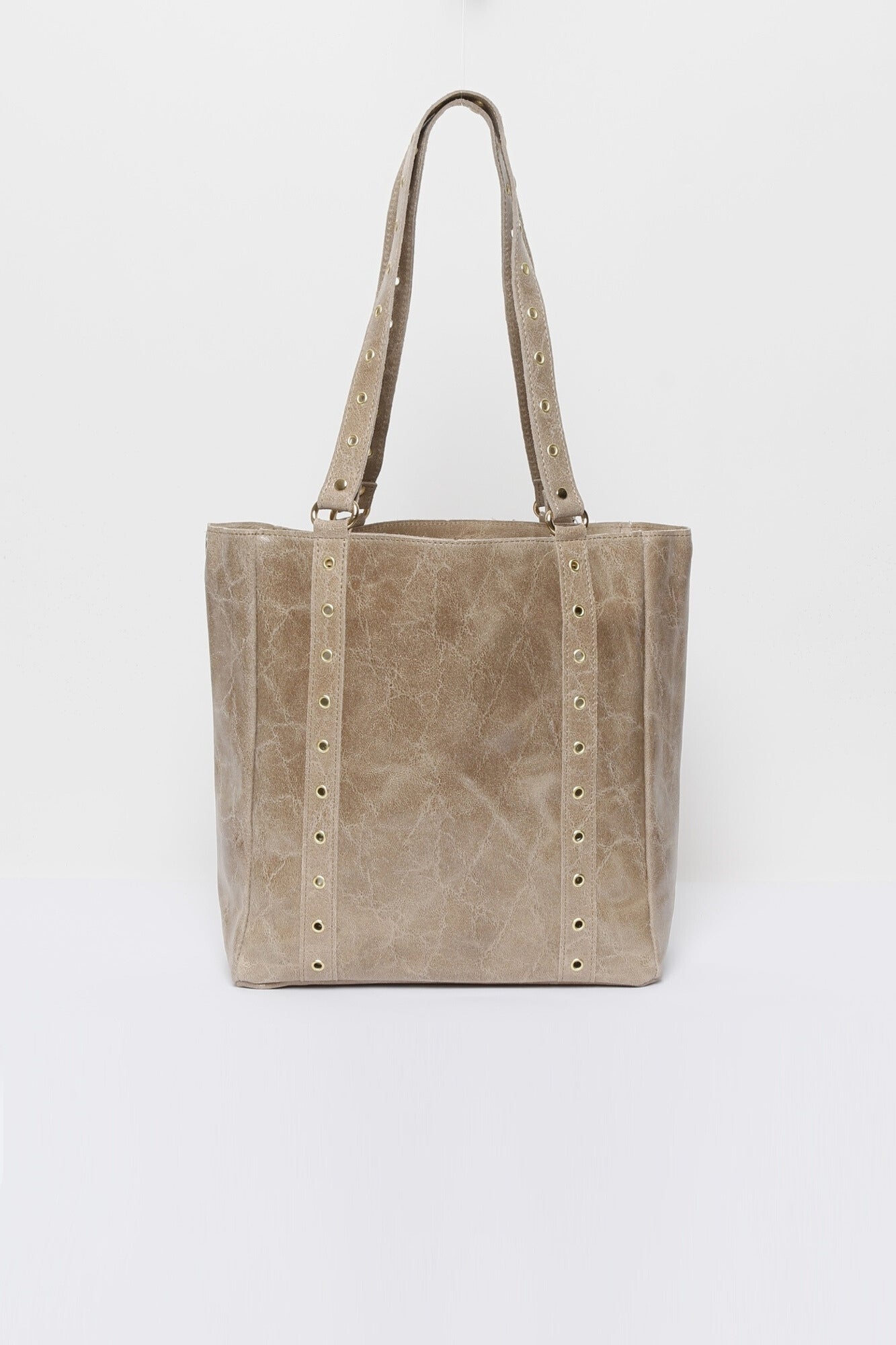 Bolso Elegancia Shopper Caqui