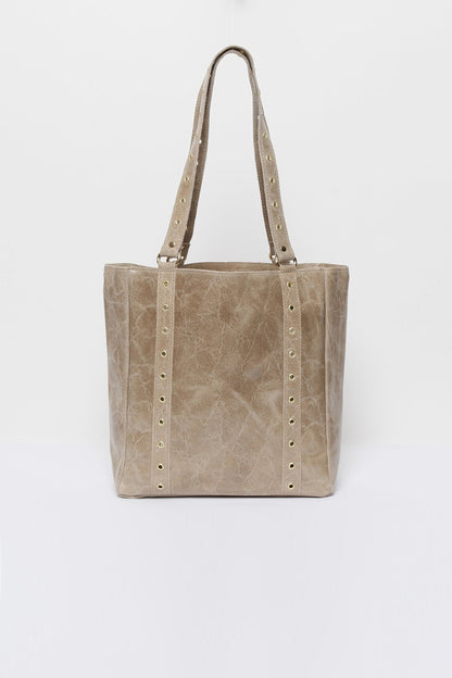 Bolso Elegancia Shopper Caqui