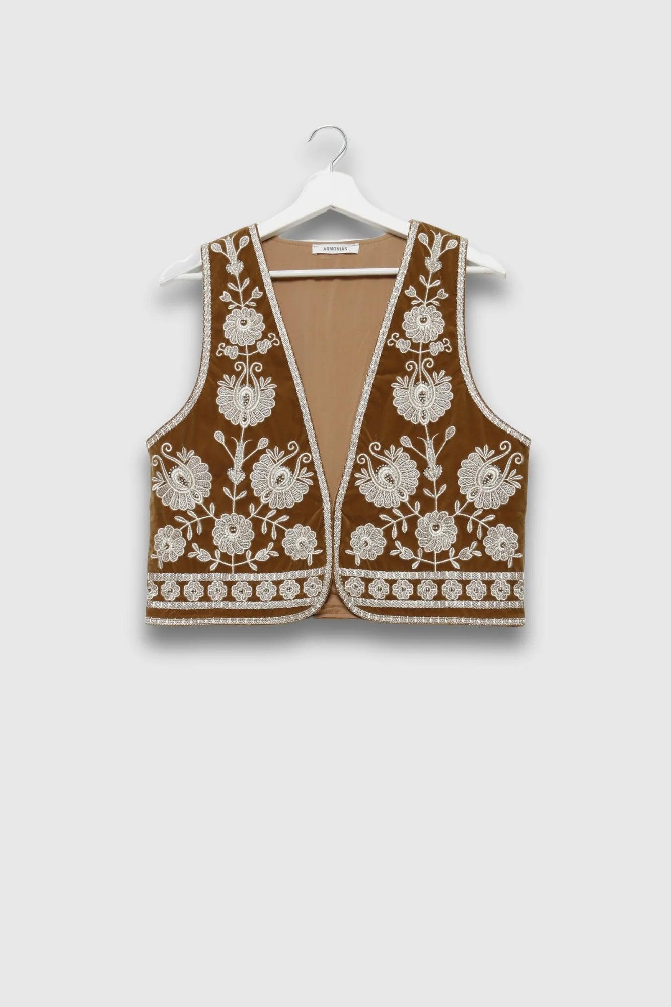 Chaleco Brillo de Terciopelo – DUCCA