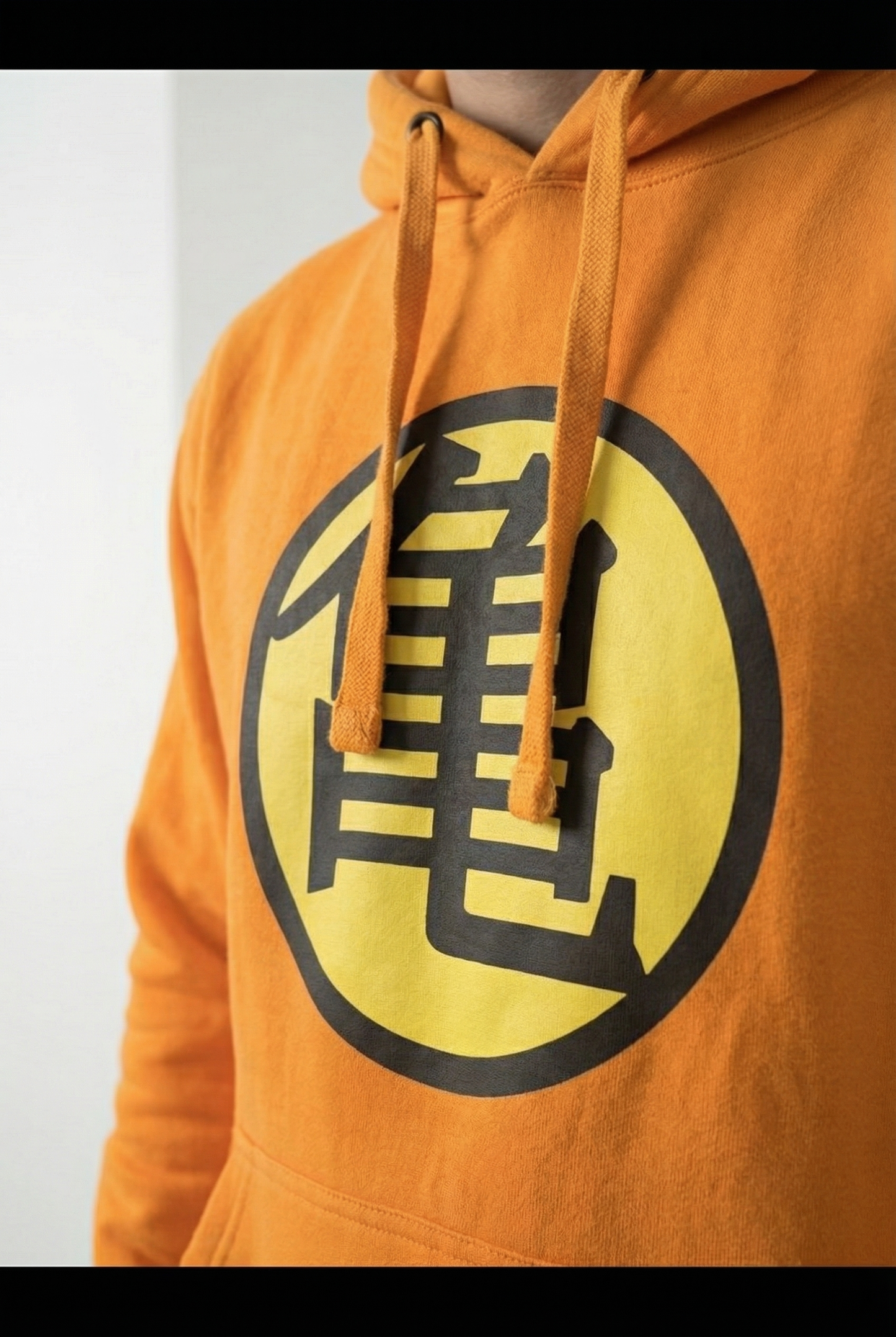 Sudadera Premium Dragon Ball - Símbolo Kame Naranja