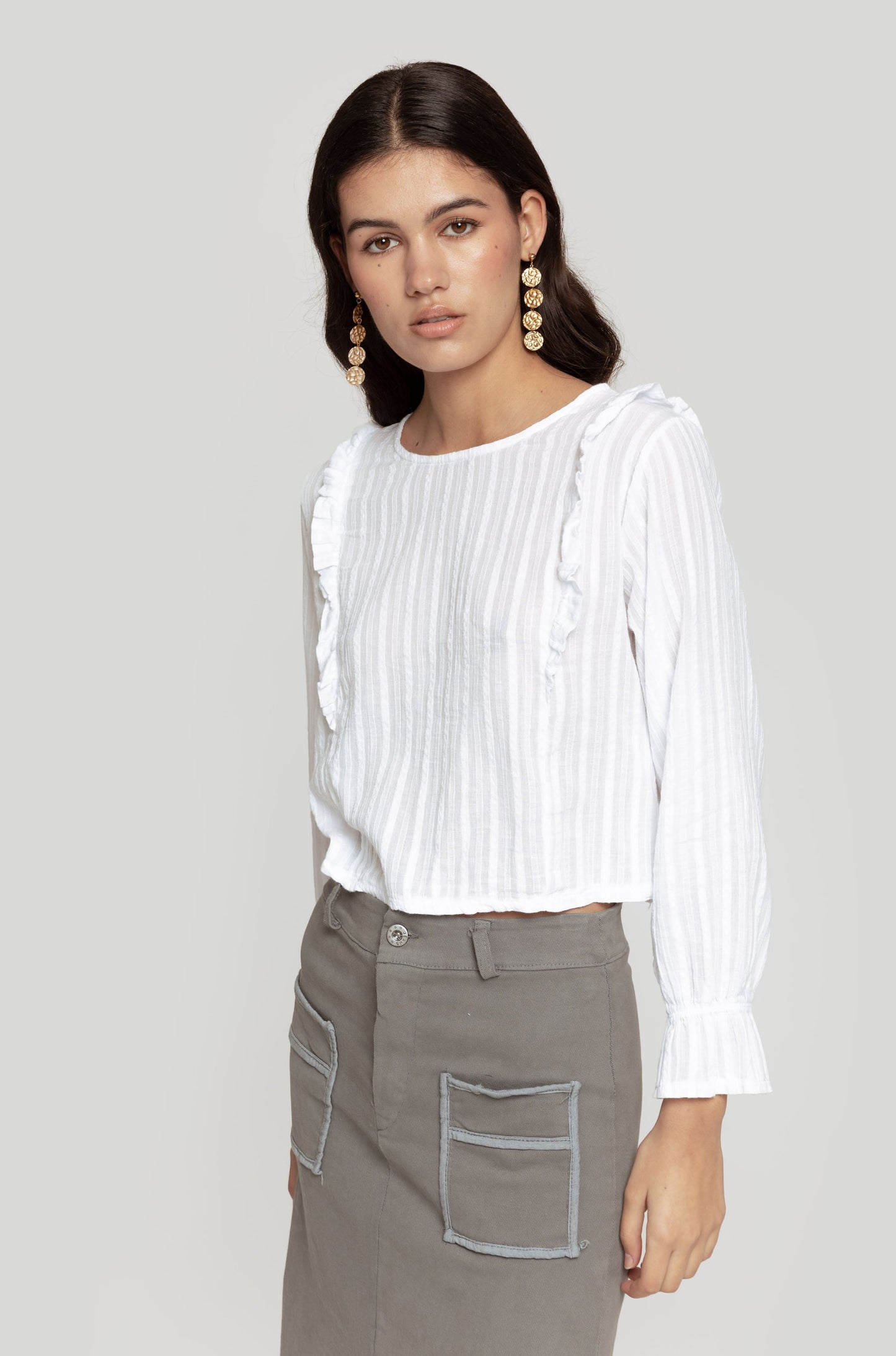 Camiseta Cropped Elegance