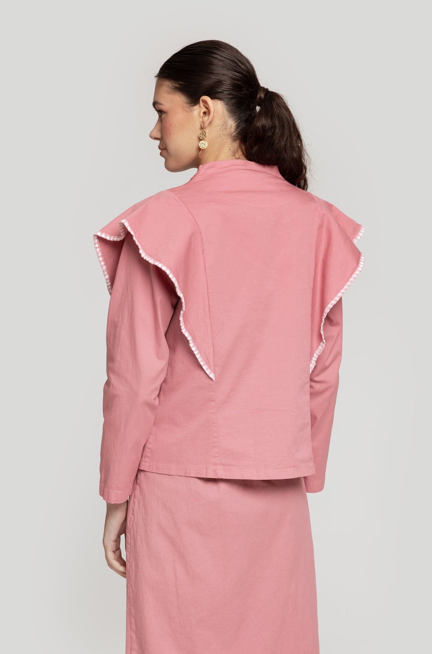 Chaqueta Albora Elegante Rosa