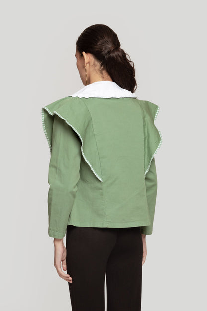 Chaqueta Albora Elegante Verde