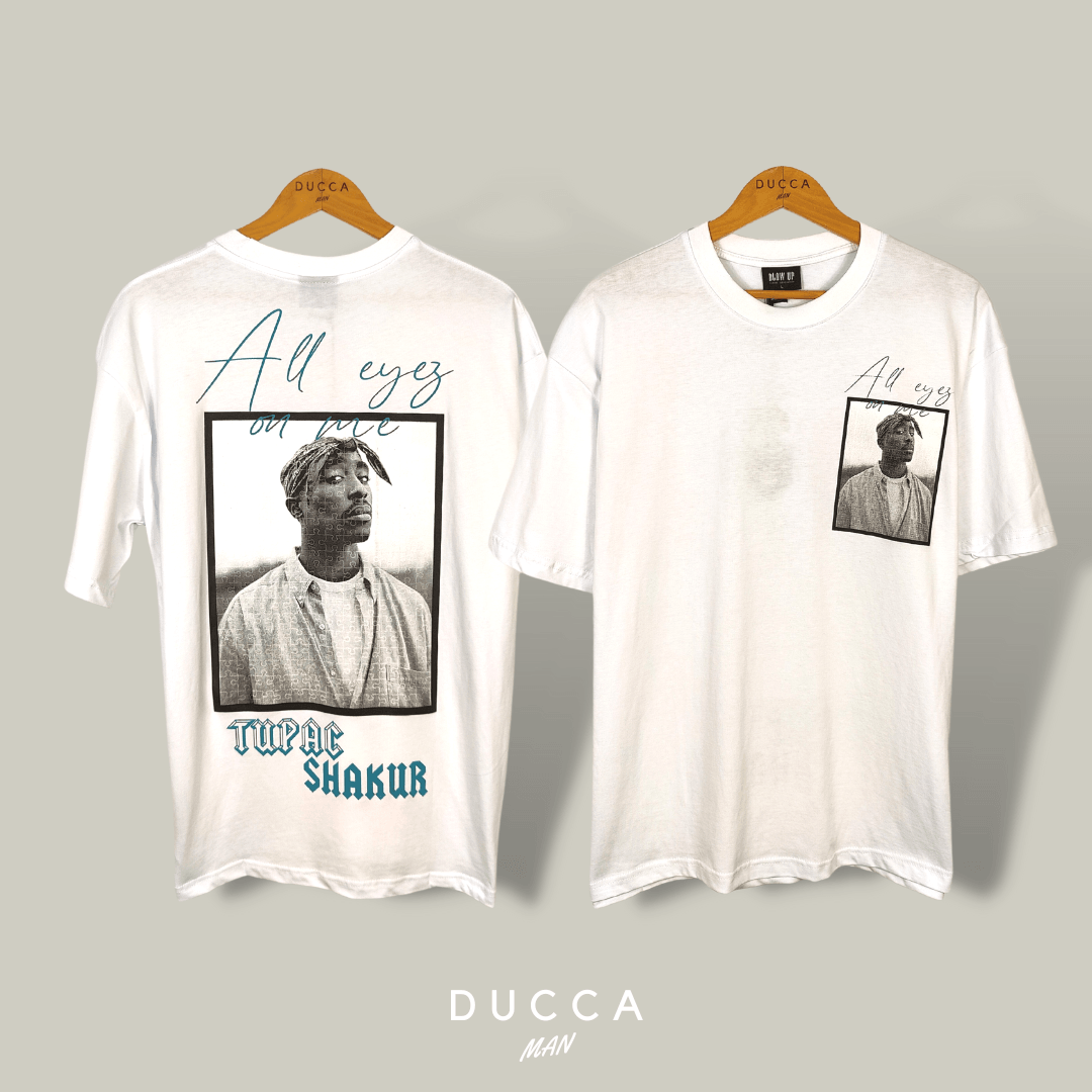 Camiseta Oversized Tupac - DUCCA