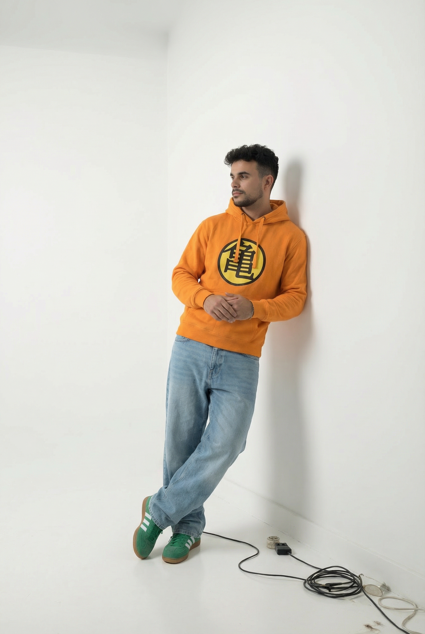 Sudadera Premium Dragon Ball - Símbolo Kame Naranja