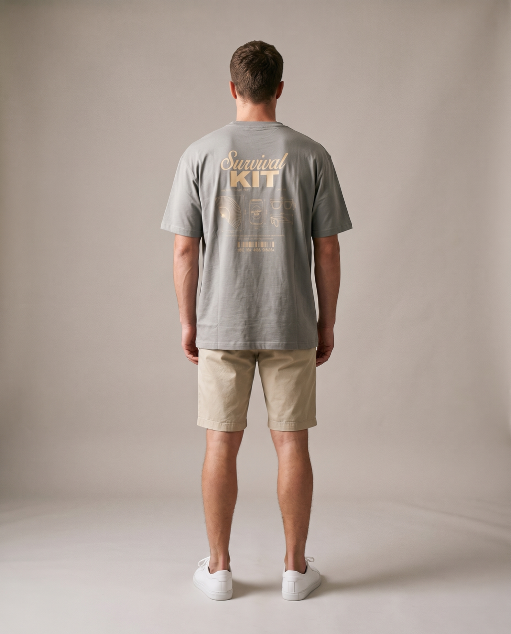 Camiseta Oversized Survival Kit