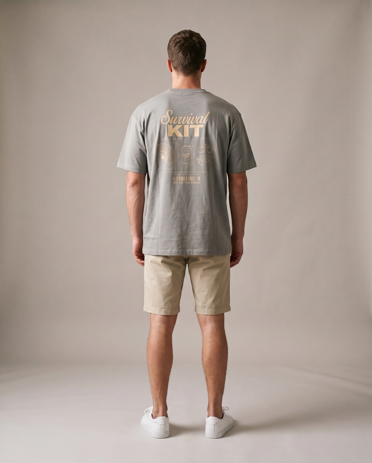 Camiseta Oversized Survival Kit