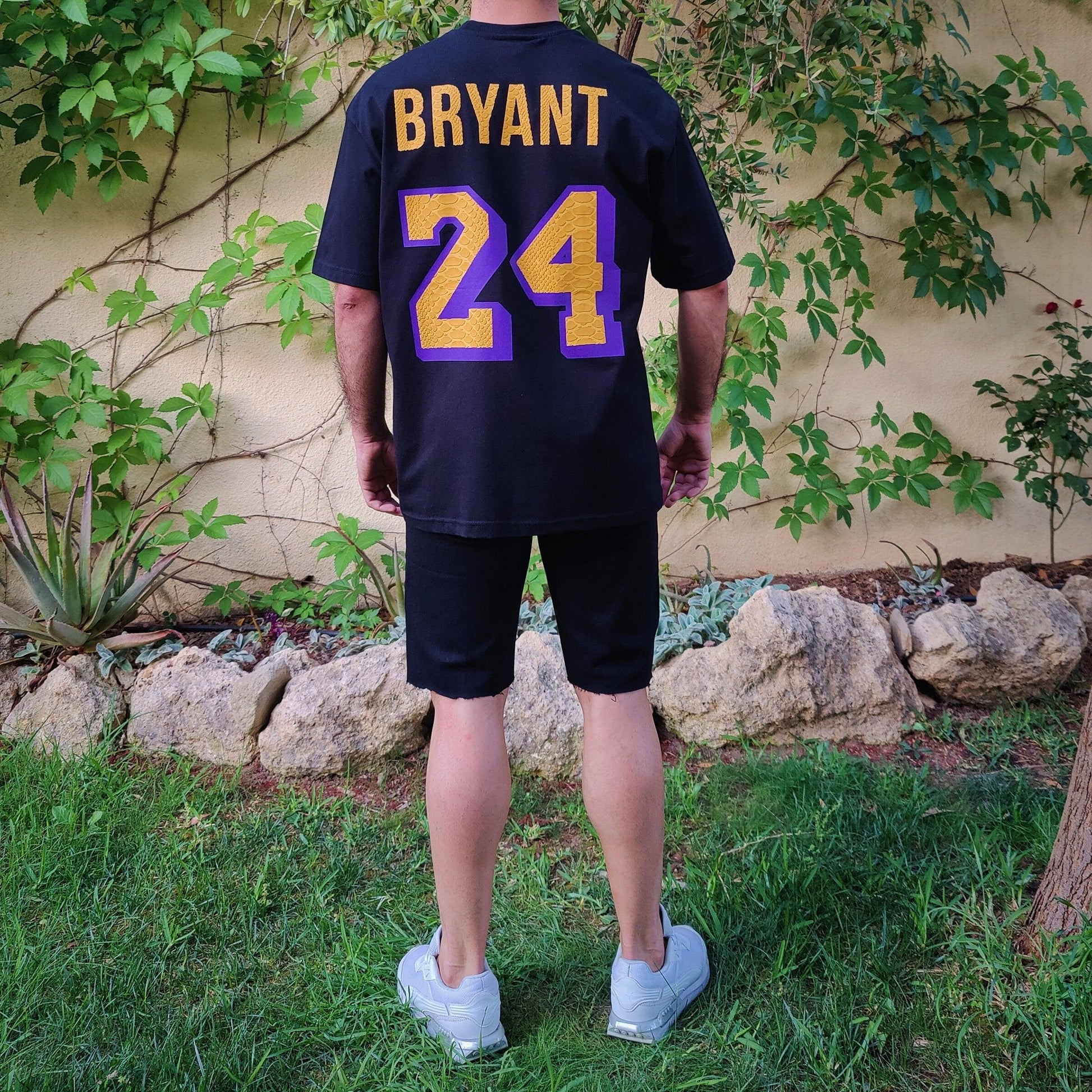 Camiseta Oversized Lakers Negro - DUCCA