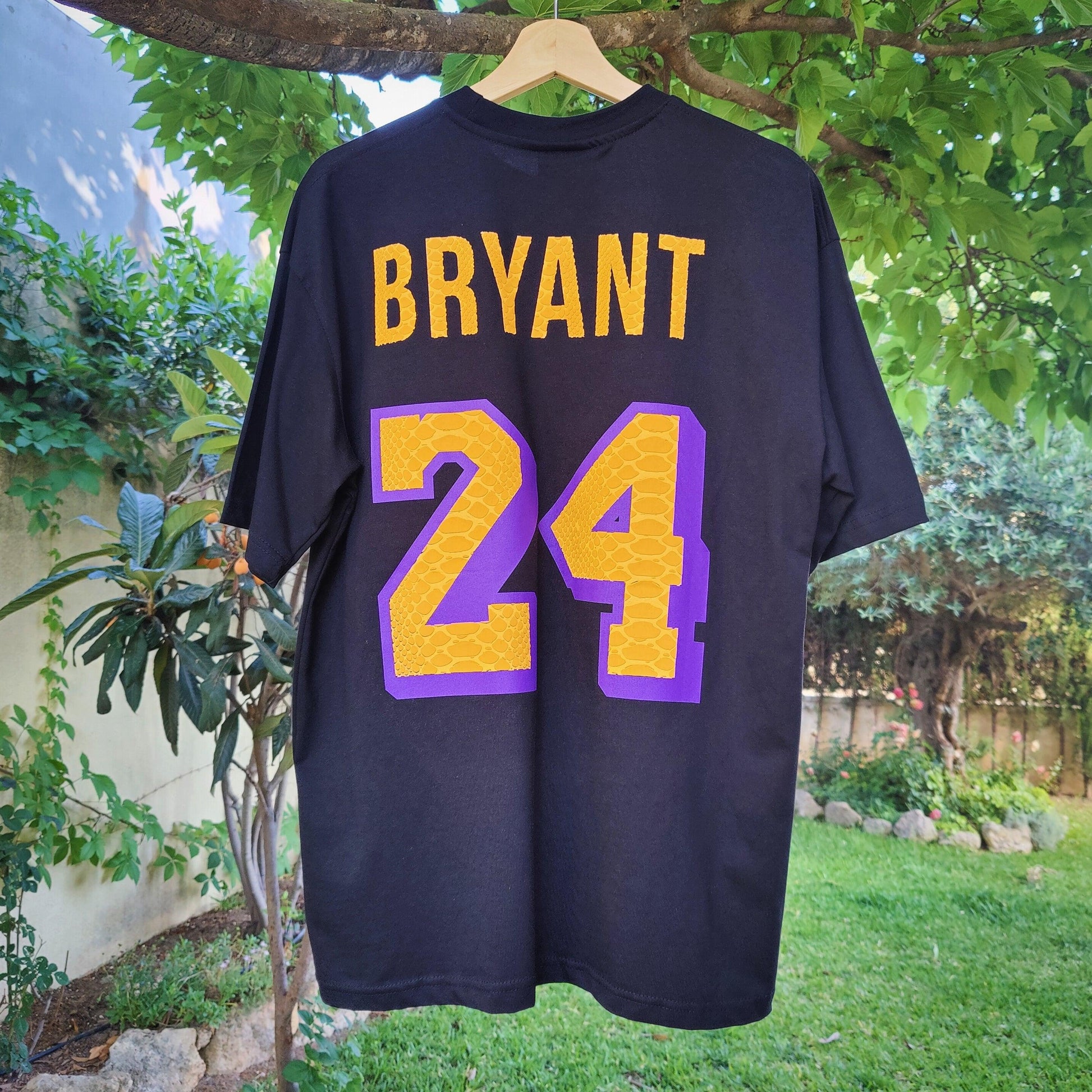 Camiseta Oversized Lakers Negro - DUCCA