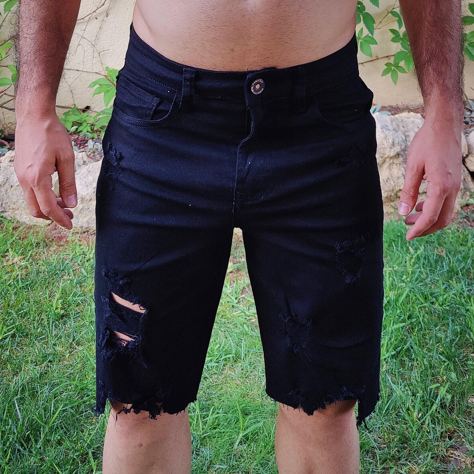 Bermudas Rotas Rebel Rips - DUCCA