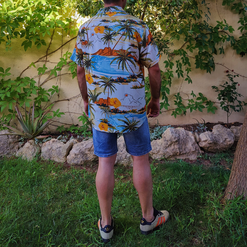 Camisa hawaiana Paradise Palms