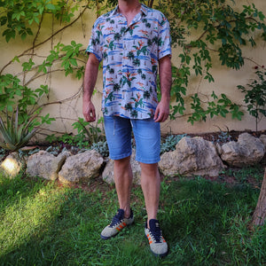 Camisa hawaiana Costa Palmera