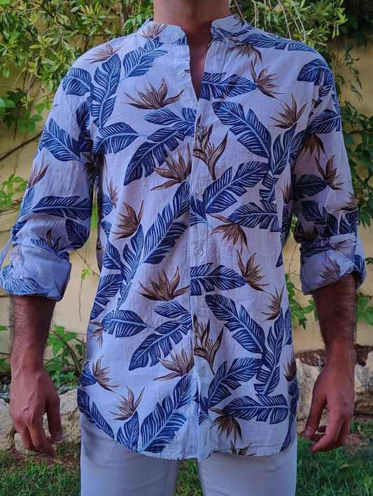 Camisa Hojas de la Jungla - DUCCA