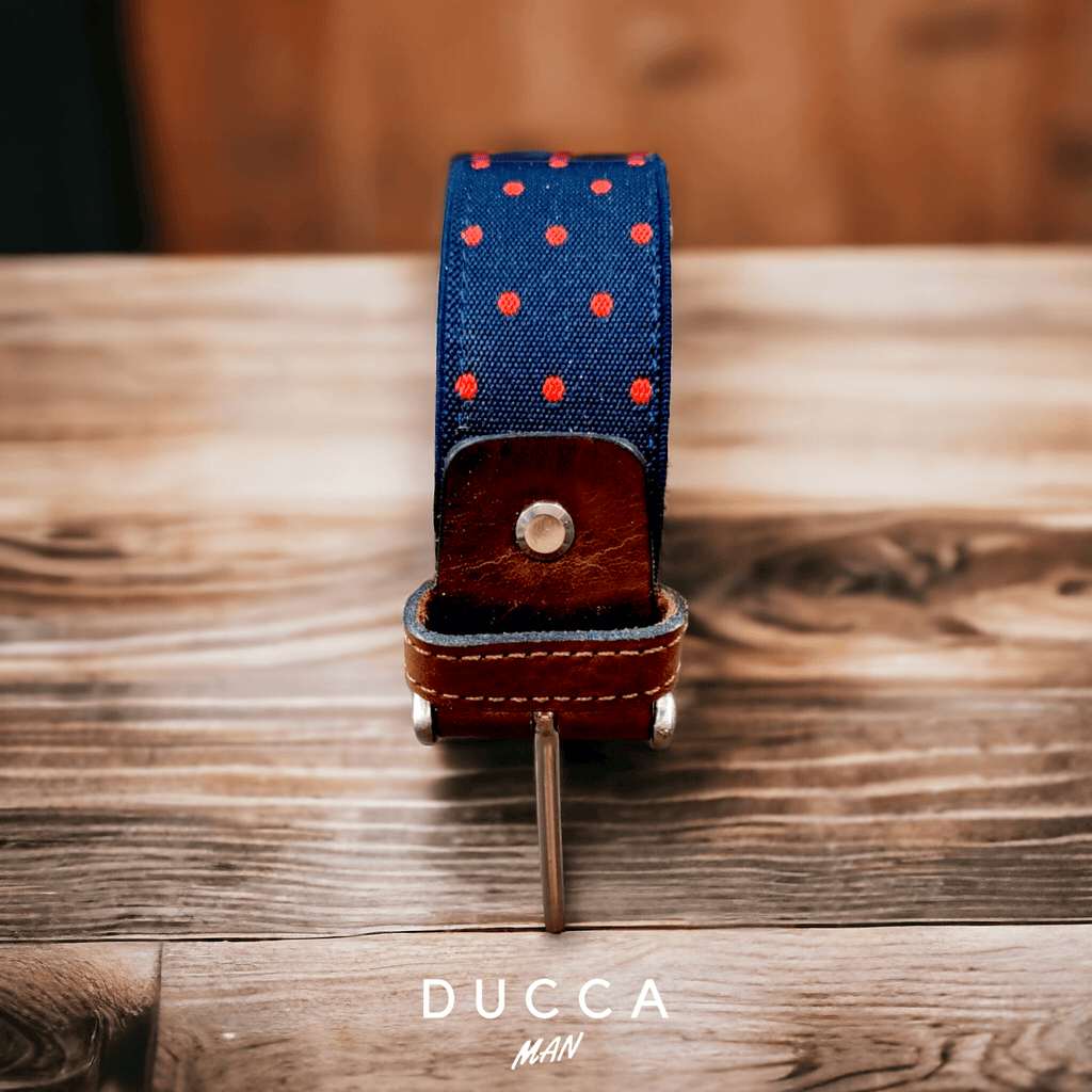 Cinturón Lunares - DUCCA Lunares Rojos / 95 CM DUCCA