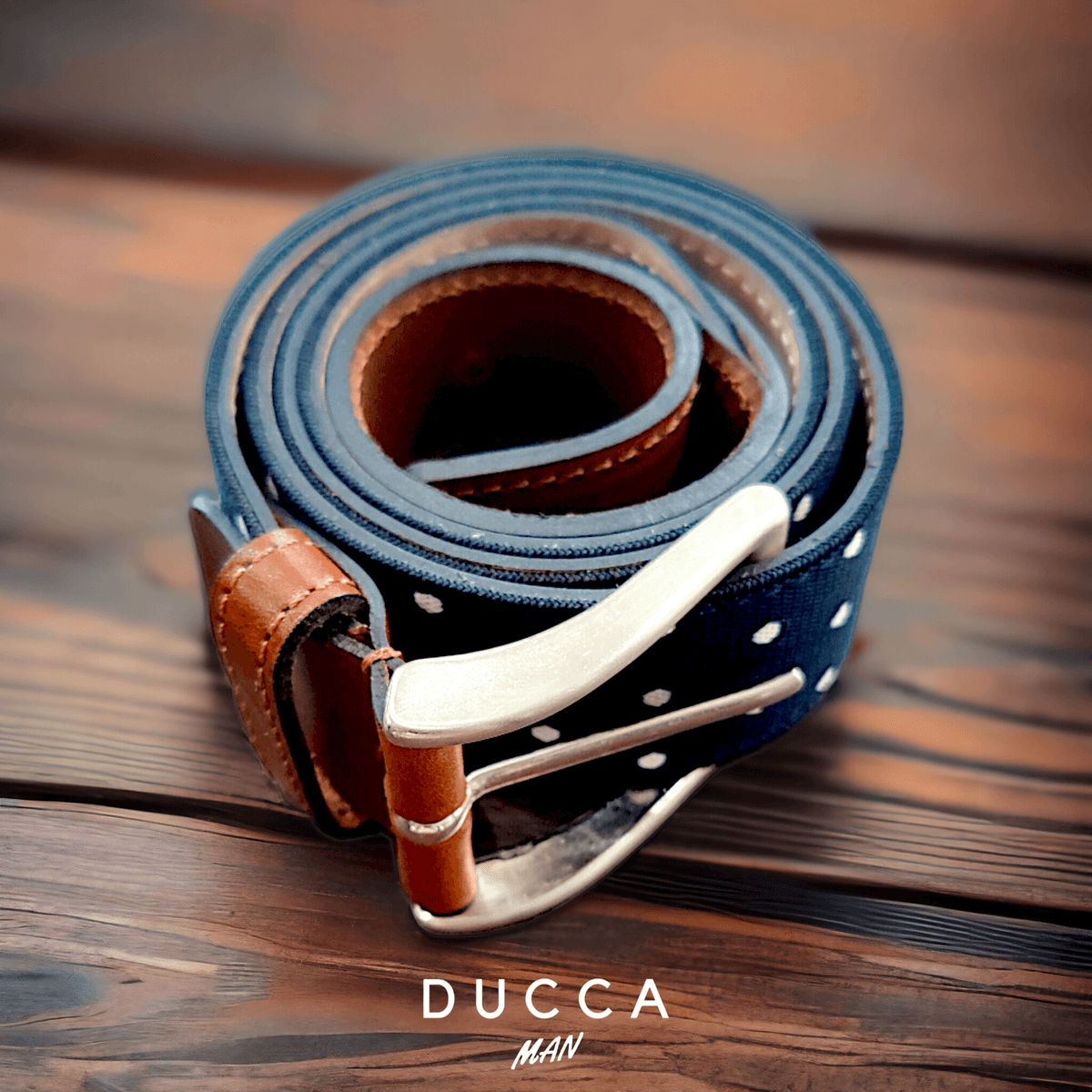 Cinturón Lunares - DUCCA Lunares Rojos / 95 CM DUCCA