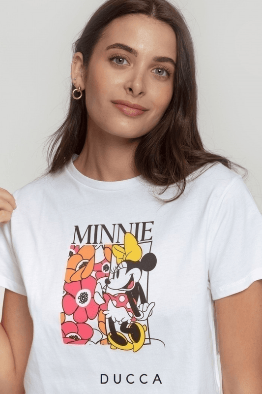 Camiseta Minnie Cropped - DUCCA