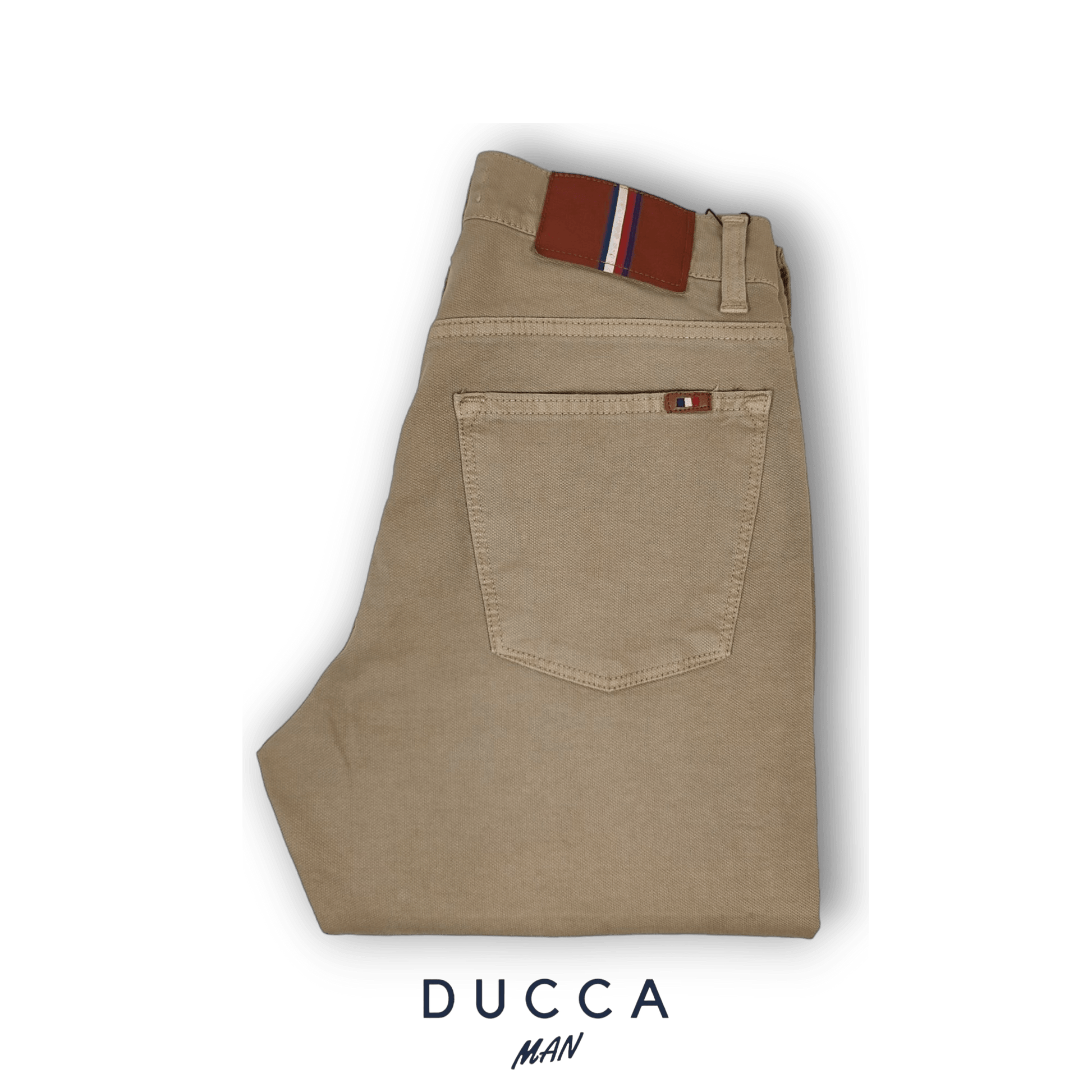 Pantalón 5 bolsillos Estructura - DUCCA Pantalones Hombre Gris / 38 DUCCA