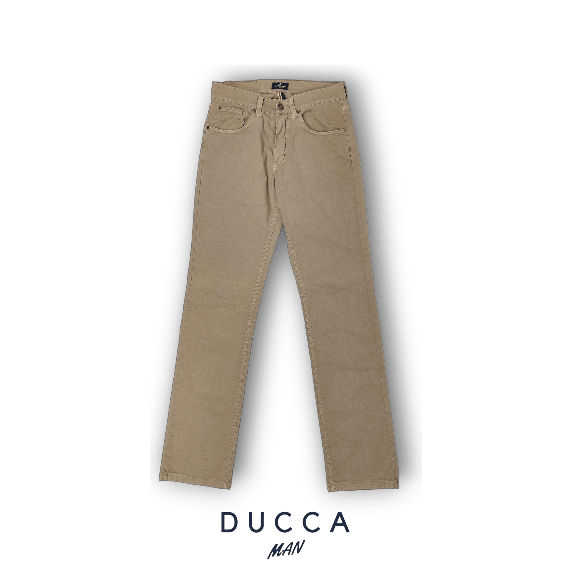 Pantalón 5 bolsillos Estructura - DUCCA Pantalones Hombre Gris / 38 DUCCA