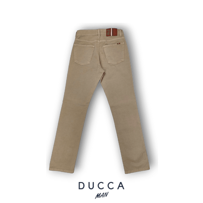 Pantalón 5 bolsillos Estructura - DUCCA Pantalones Hombre Gris / 38 DUCCA