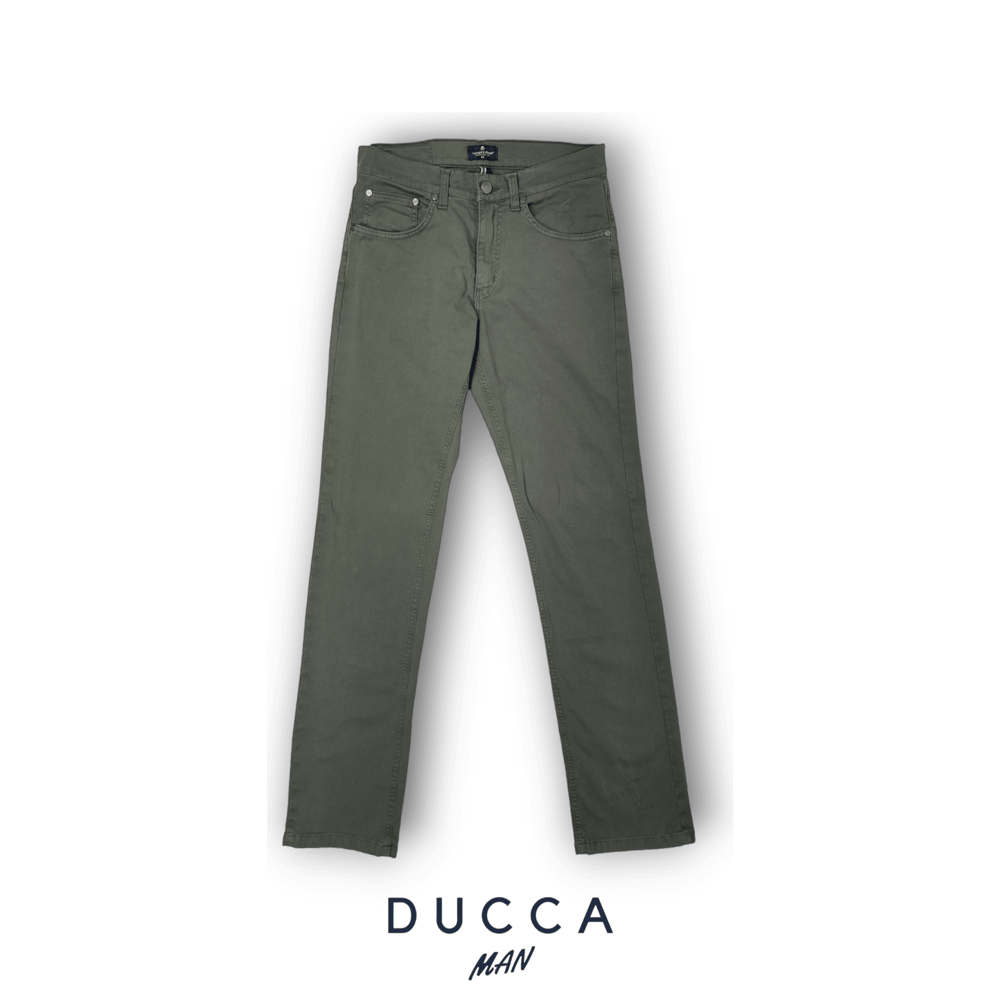 Pantalón 5 bolsillos Estructura - DUCCA Pantalones Hombre Gris / 38 DUCCA