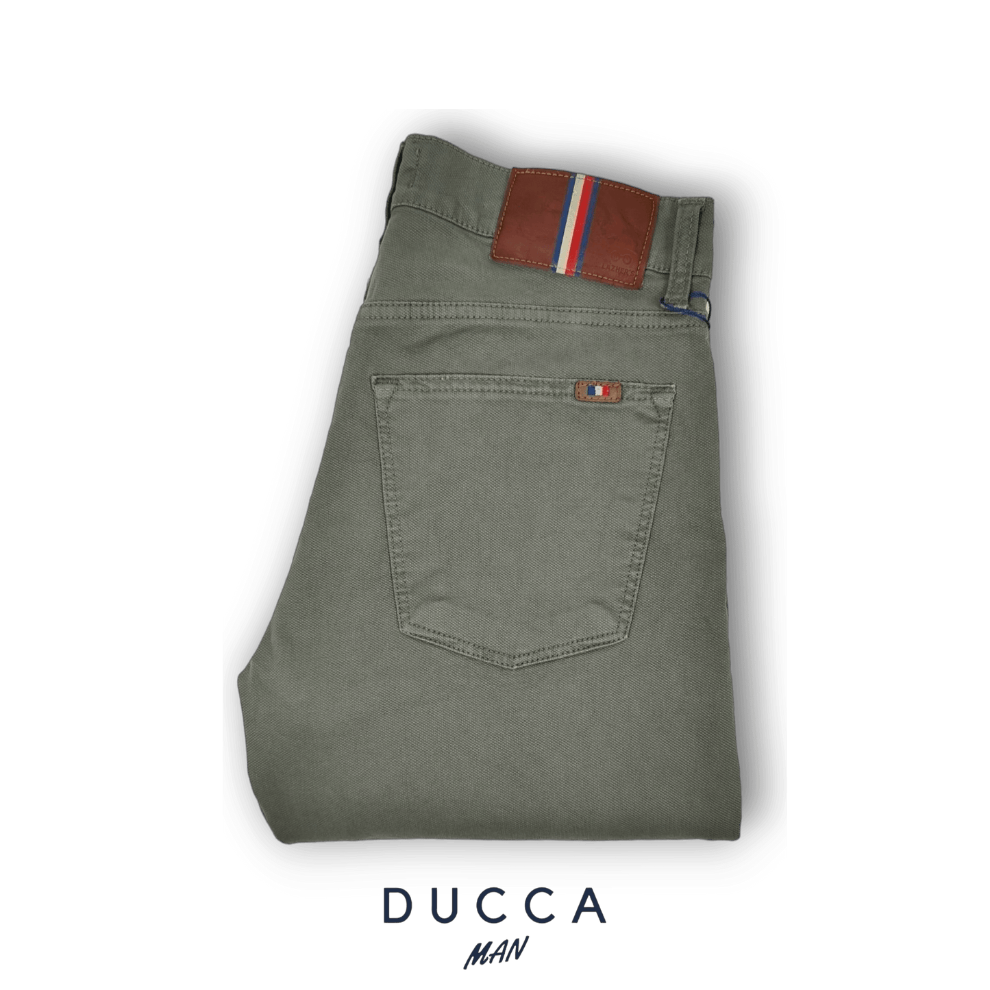 Pantalón 5 bolsillos Estructura - DUCCA Pantalones Hombre Gris / 38 DUCCA