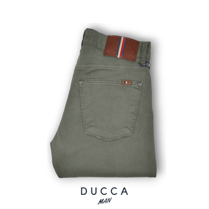 Pantalón 5 bolsillos Estructura - DUCCA Pantalones Hombre Gris / 38 DUCCA