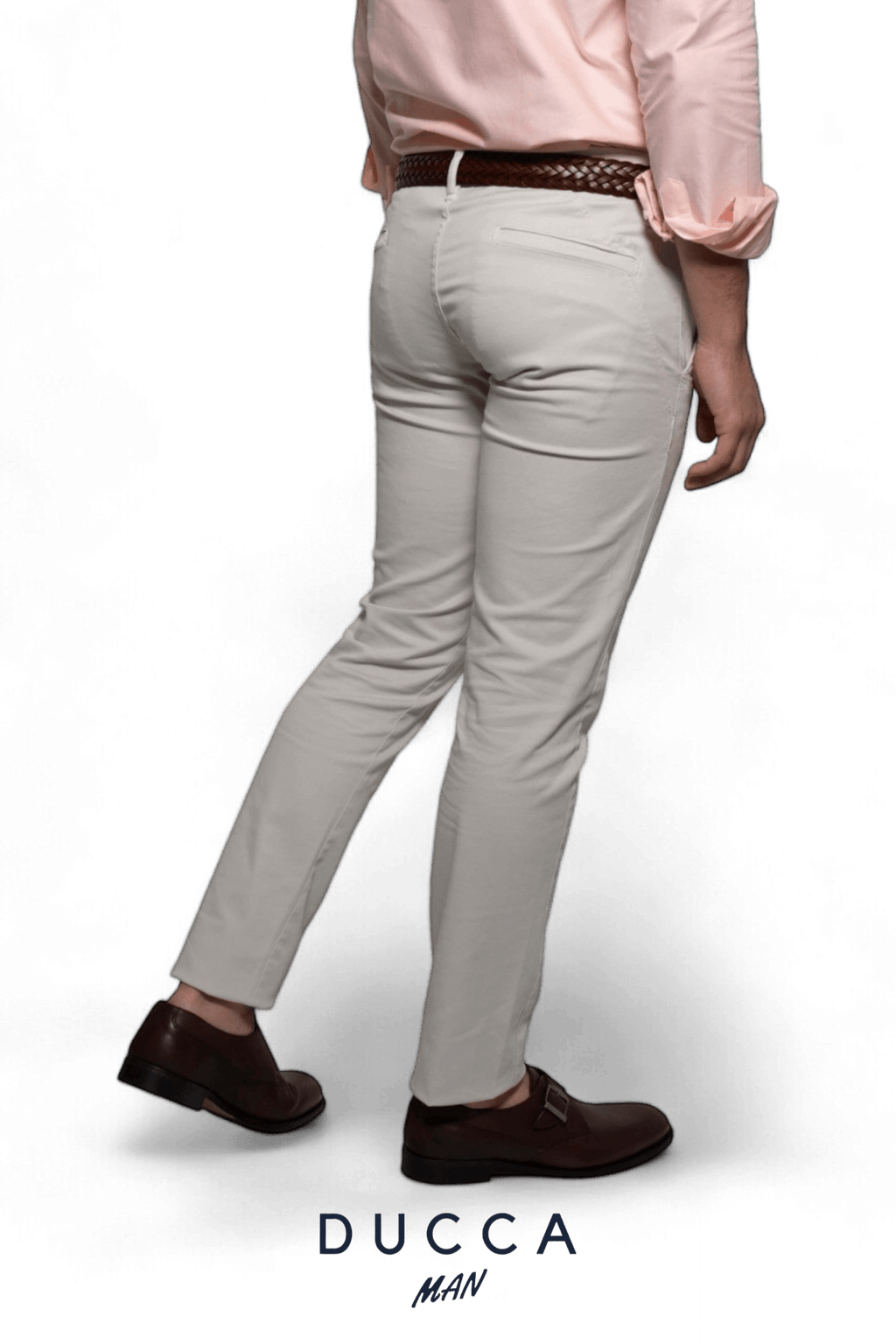 Pantalón Chino French Bulldog - DUCCA Pantalones Hombre 36 / Negro DUCCA