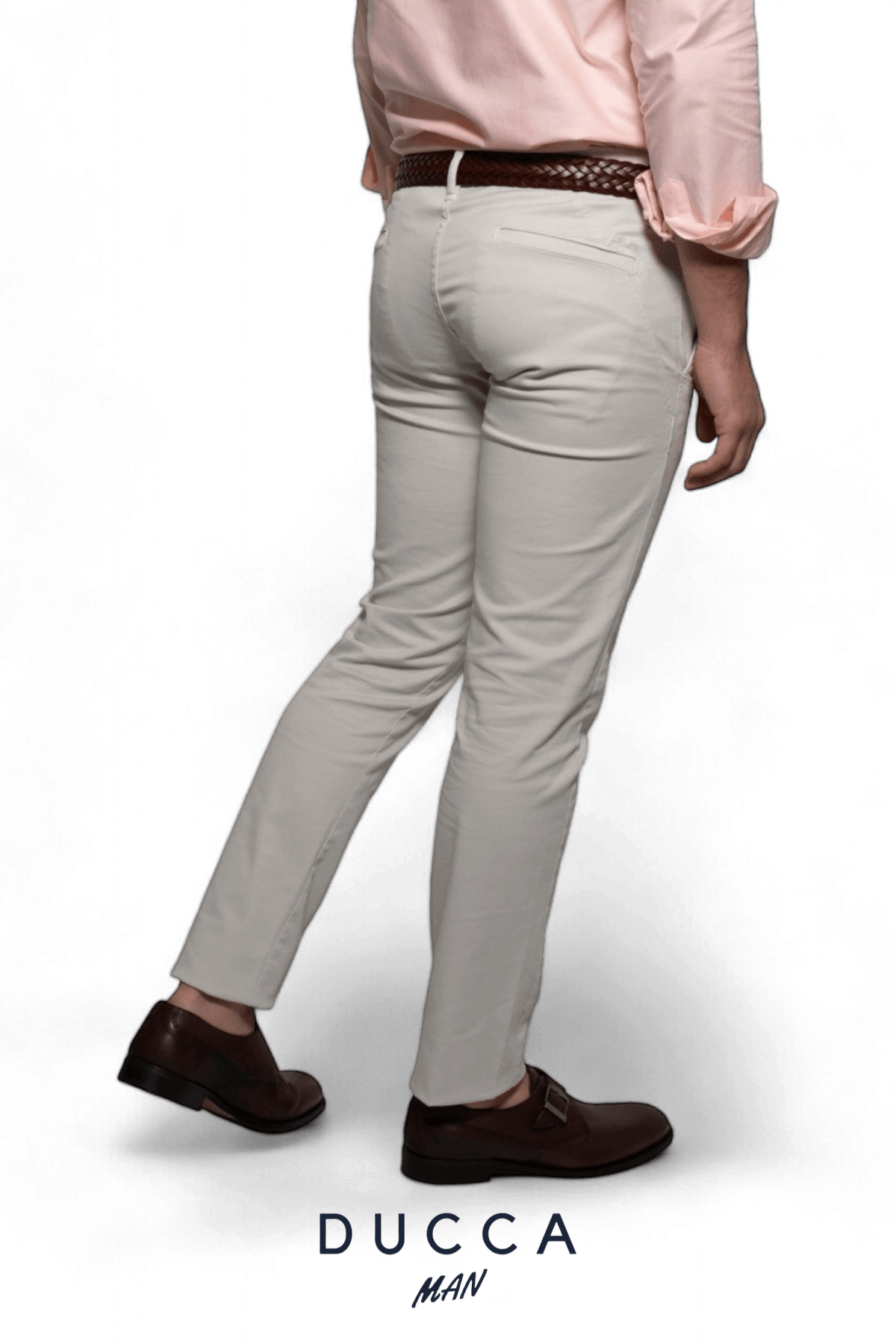 Pantalón Chino French Bulldog - DUCCA Pantalones Hombre 36 / Negro DUCCA