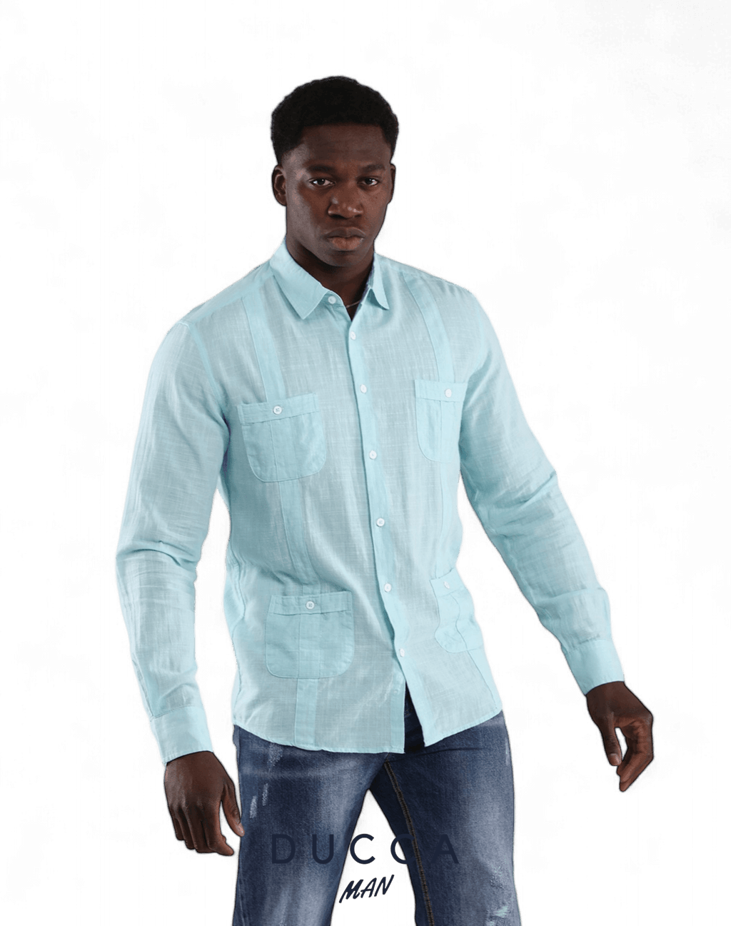 Guayabera Sombra de Palma - DUCCA S / Beige DUCCA
