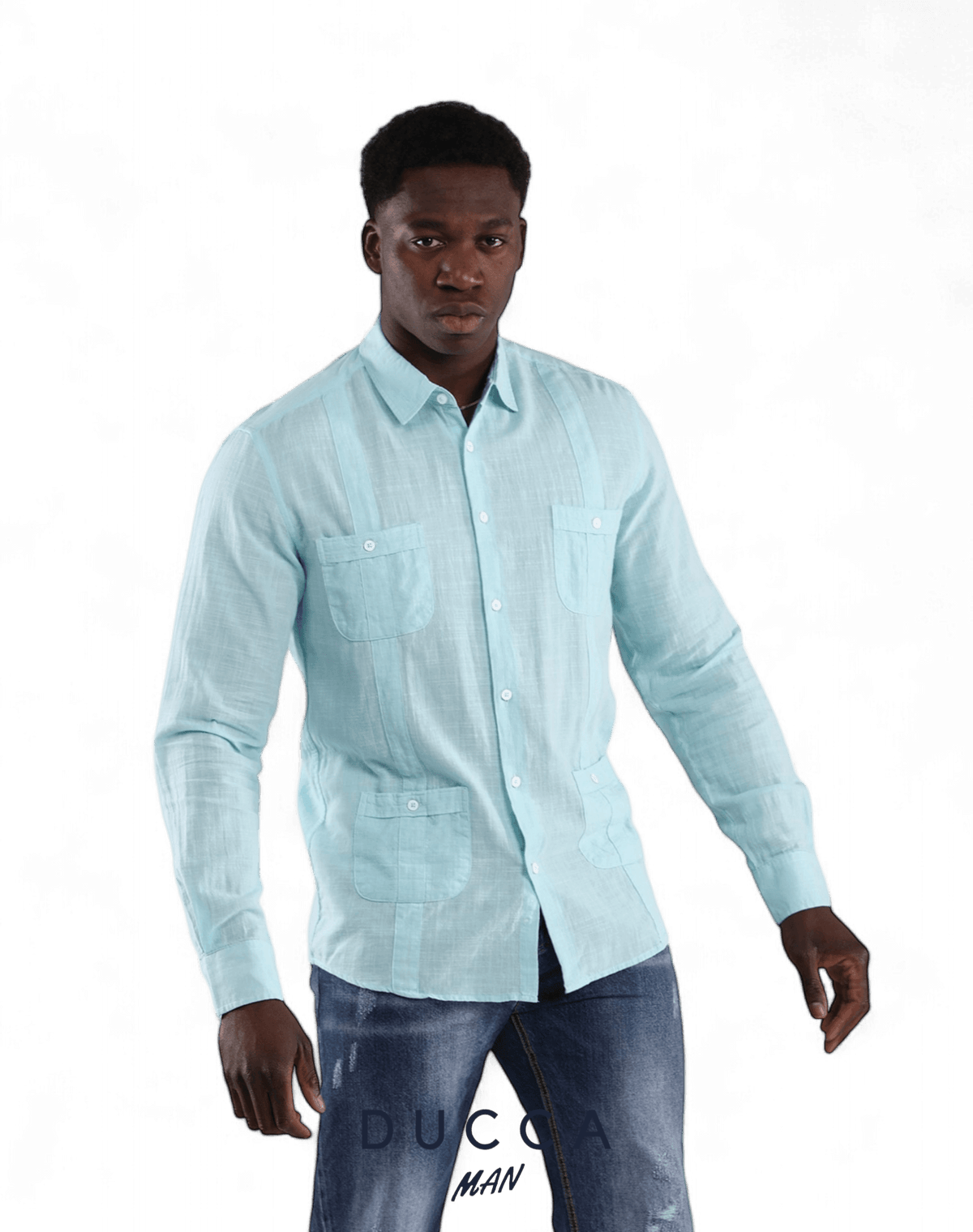 Guayabera Sombra de Palma - DUCCA S / Beige DUCCA