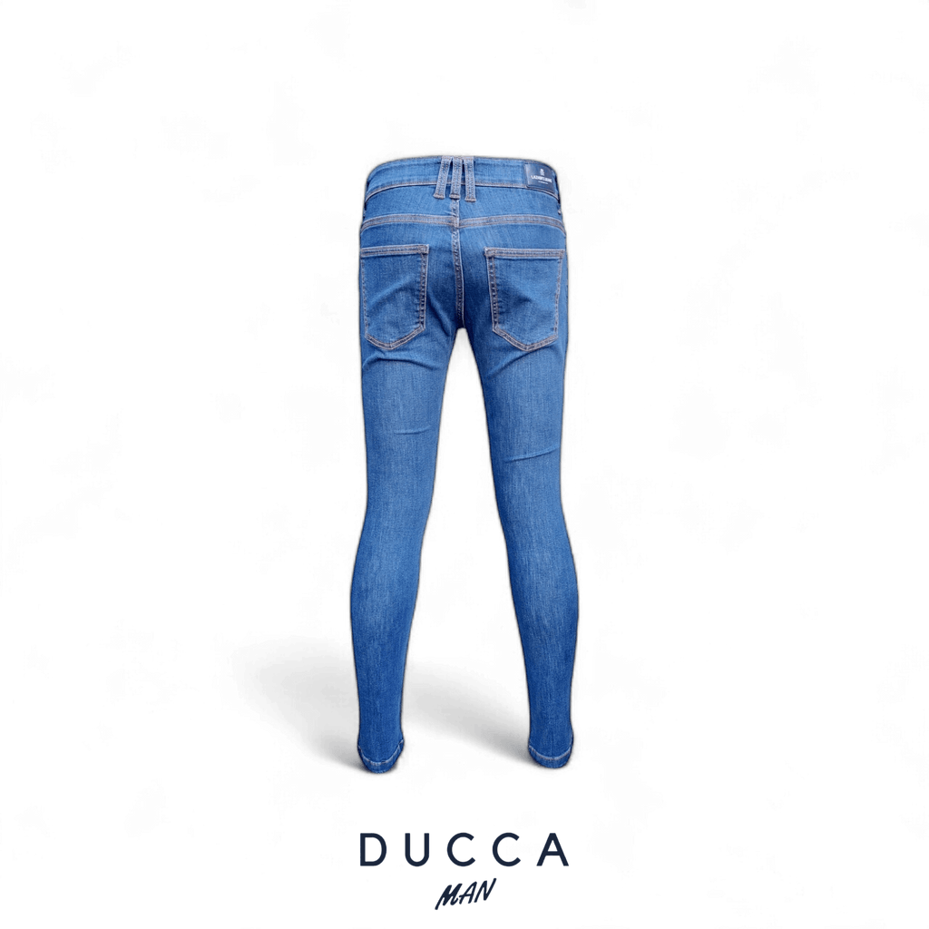 Vaquero VelvetFlex Skinny - DUCCA Pantalones Hombre 36 / Piedra DUCCA
