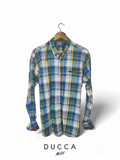 Camisa Cuadro Mediterráneo - DUCCA Camisas Hombre 40 DUCCA