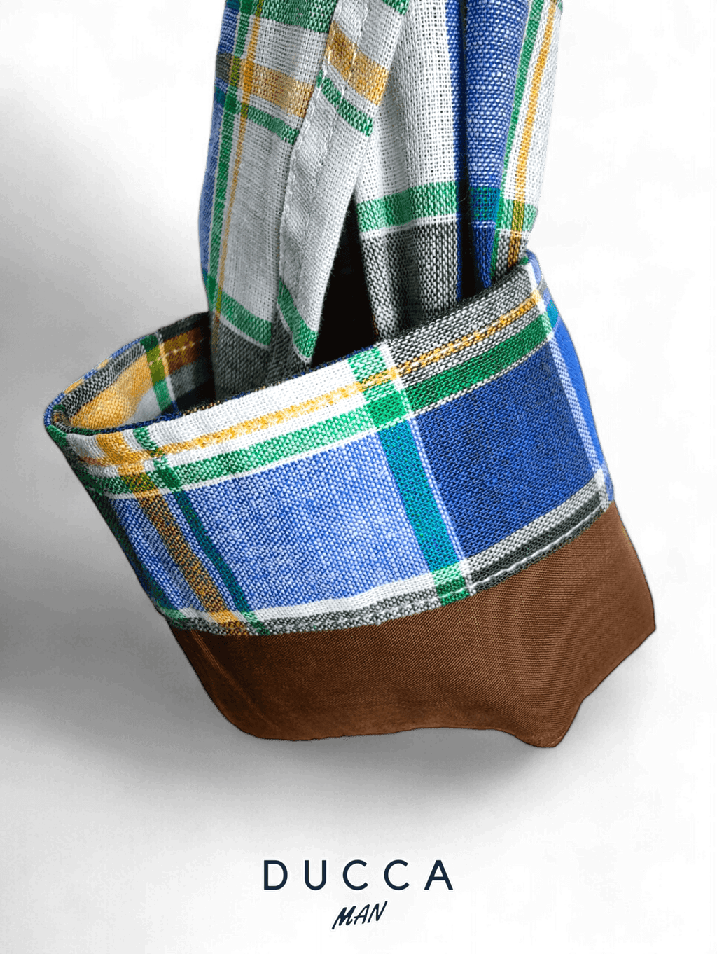 Camisa Cuadro Mediterráneo - DUCCA Camisas Hombre 40 DUCCA