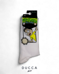 Calcetín Rick y Morty Pandereta - DUCCA Calcetin Hombre Talla única DUCCA