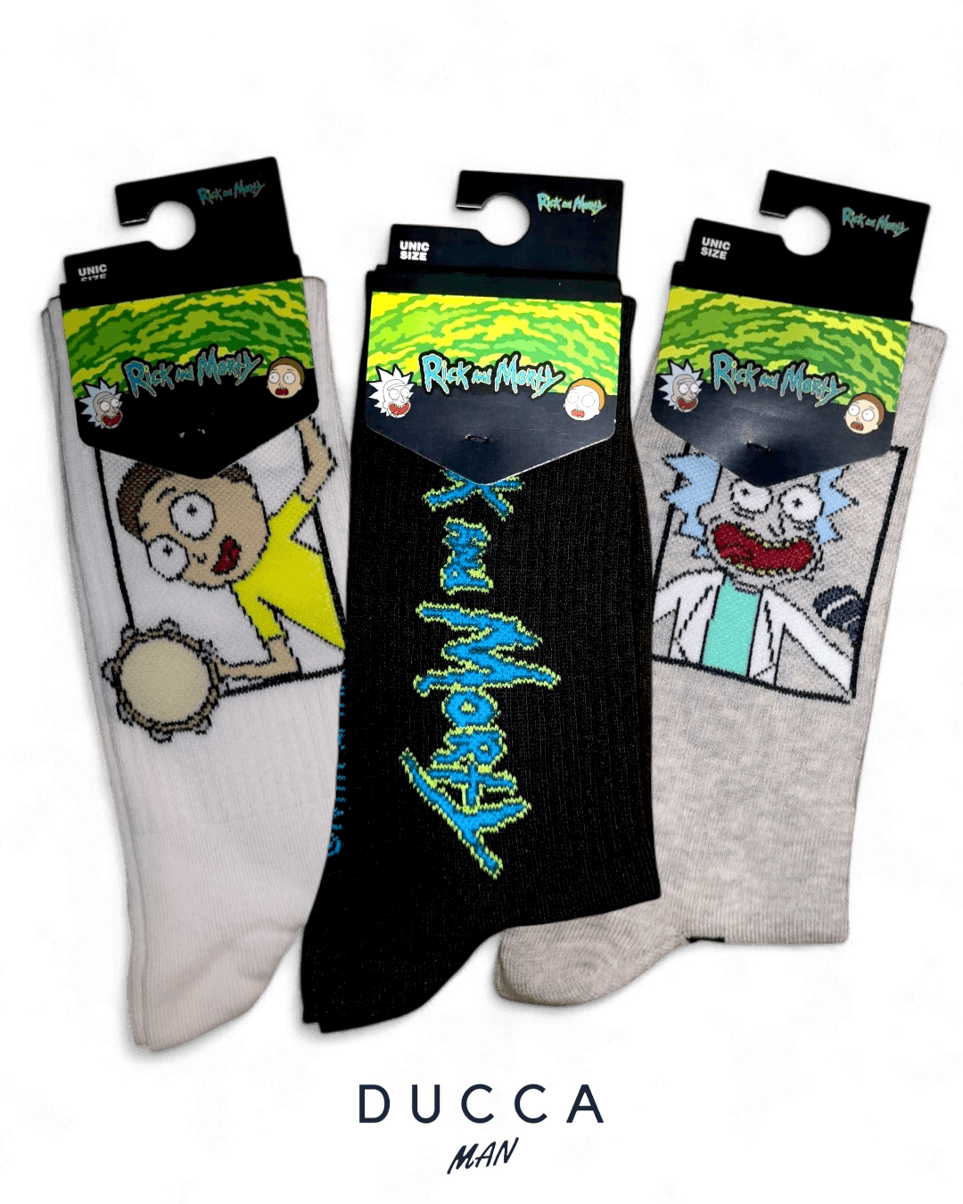 Pack Calcetines Rick & Morty - DUCCA Calcetin Hombre Default Title DUCCA