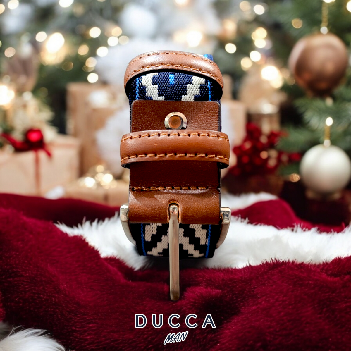 Cinturón Étnico Azure Blanco - DUCCA 95 CM DUCCA