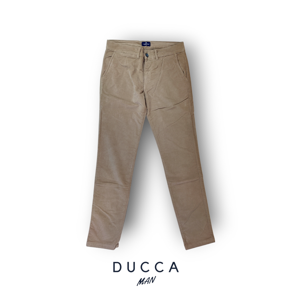 Pantalón Chino Pana Diagonal - DUCCA 38 / Verde Caqui DUCCA