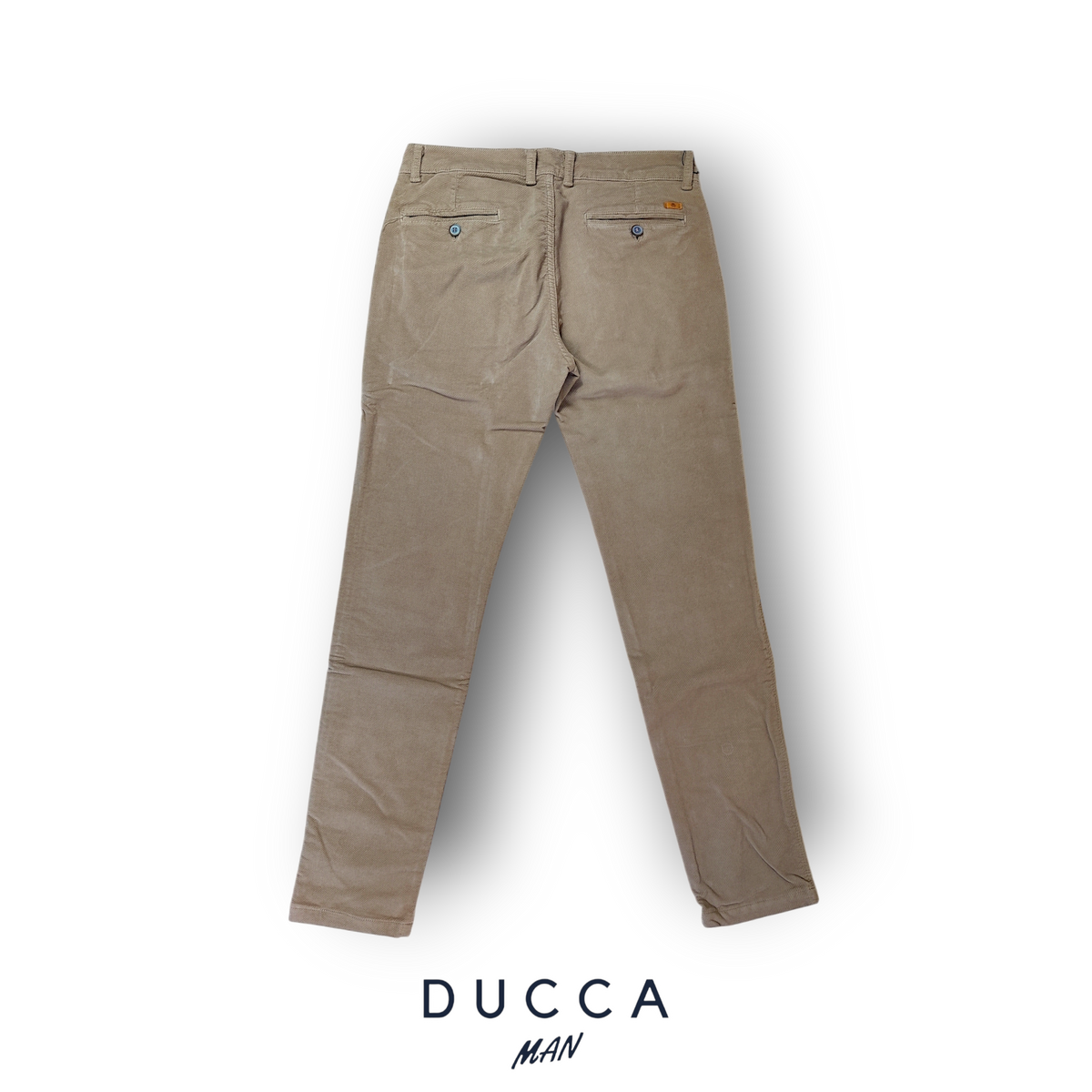 Pantalón Chino Pana Diagonal - DUCCA 38 / Verde Caqui DUCCA