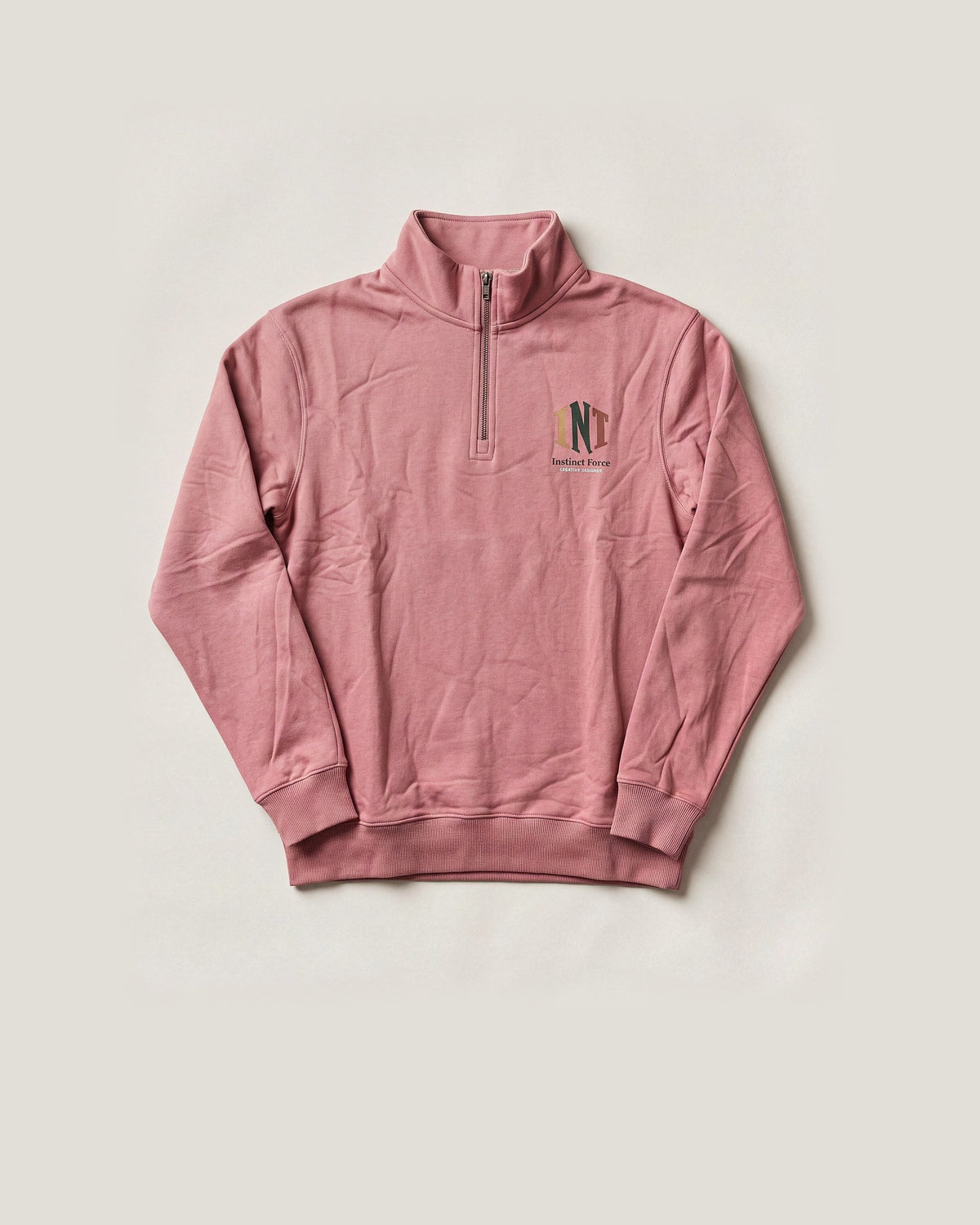 Sudadera Alba rosa, flat lay
