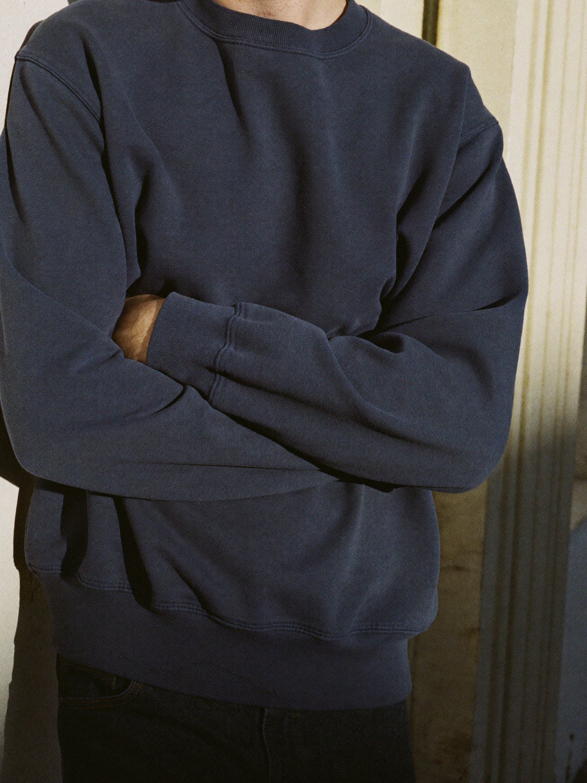 Sudadera azul marino
